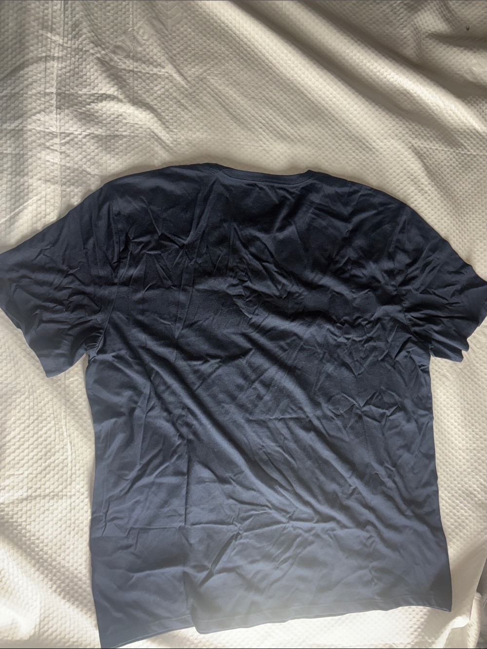 Tommy Hilfiger Navy Short-Sleeve Logo Stripe Tee - Picture 2 of 2